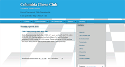Desktop Screenshot of columbiachess.org